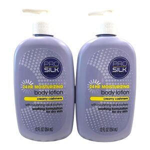 2X PRO SILK BODY CREAMY CASHMERE 24H MOISTURIZING BODY LOTION EOS DUPE NEW